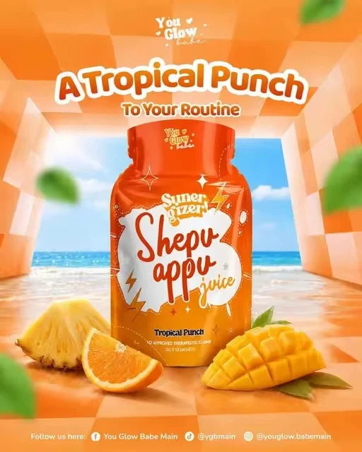 You Glow Babe Shepu Appu Juice Tropical Punch 15g x 10 Sachets