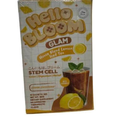 KIRAY BRAND Hello Bloom Glam Lemon Iced Tea 10x Sachets(BUY1 TAKE 1)