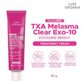 LUXE ORGANIX DermaPRO TXA Melasma Clear Exo-10 Exosome Bright Treatment Cream 150ml