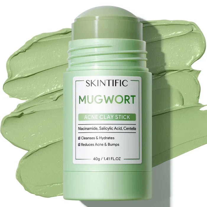 SKINTIFIC Mugwort Anti Pores & Acne Clay Mask Stick 40g