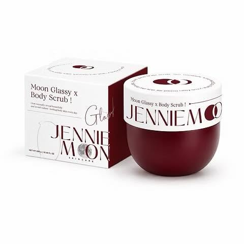 JENNIE MOON Moon Glassy x Body scrub