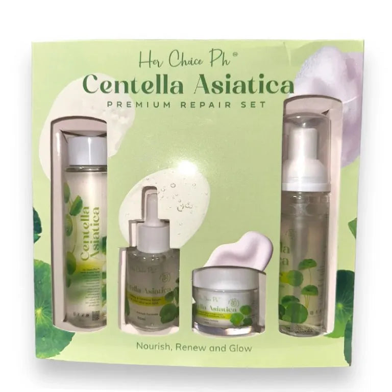 HERCHOICE PH Centella Asiatica Premium Repair Set (New Improved and Bigger Size)