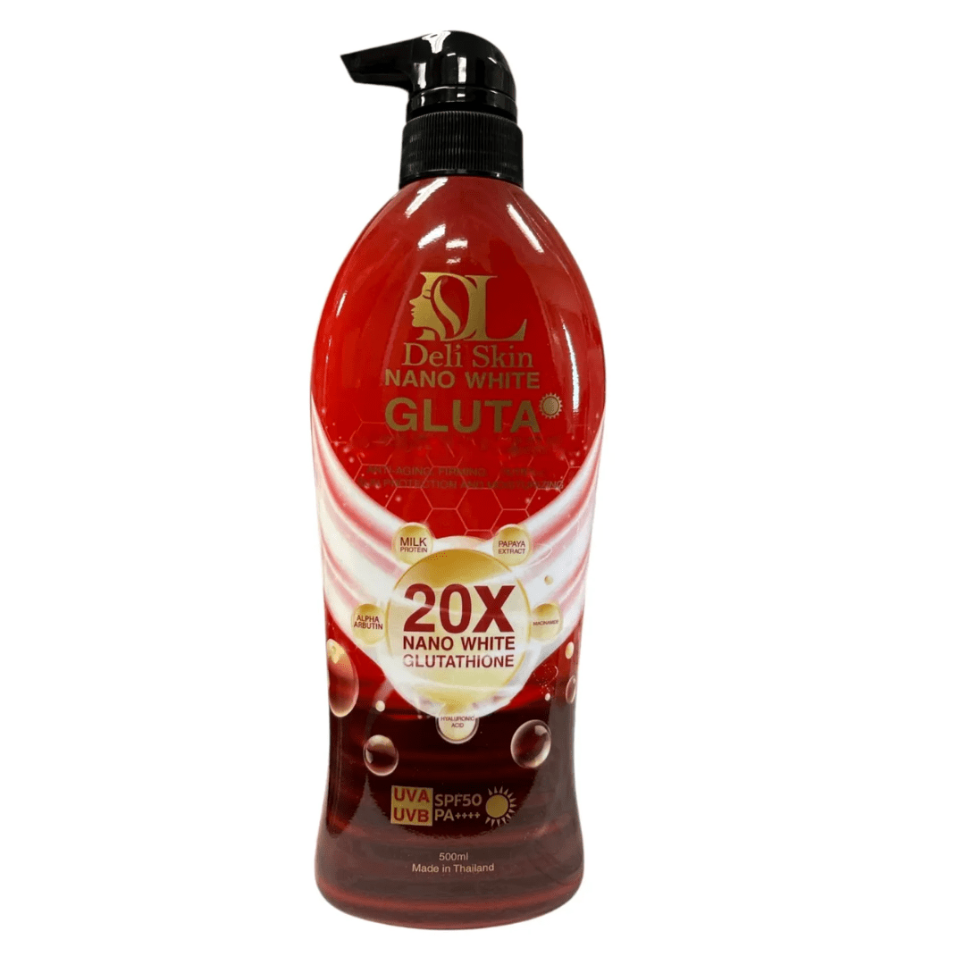 Deli Skin Nano White Gluta 20X Brightening Lotion SPF50 PA++++