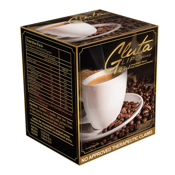 GLUTALIPO 12 in 1 Coffee 10x sachets