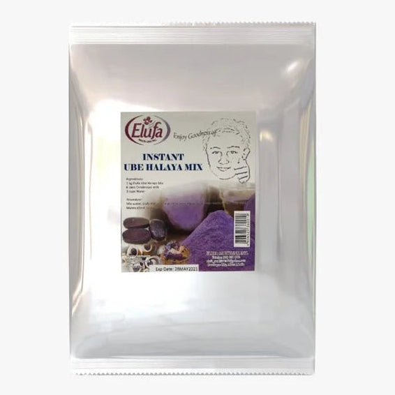 Elufa Instant Ube Halaya Mix - 1kg made with natural ube
