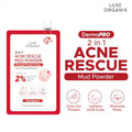 LUXE ORGANIX 2 in 1 Acne Solution Mud Powder Overnight Pimple Treatment 9g