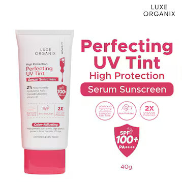 LUXE ORGANIX LUXE ORGANIX Perfecting UV Tint Serum Sunscreen SPF 100+ PA ++++ 40g