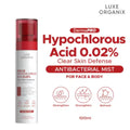 LUXE ORGANIX LUXE ORGANIX Hypochlorous Acid 0.02% Clear Skin Defense Antibacterial Mist 100ml