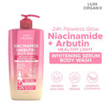 Luxe Organix Niacinamide + Arbutin Healthy Light Whitening Serum Perfume Infused Body Wash 1000G