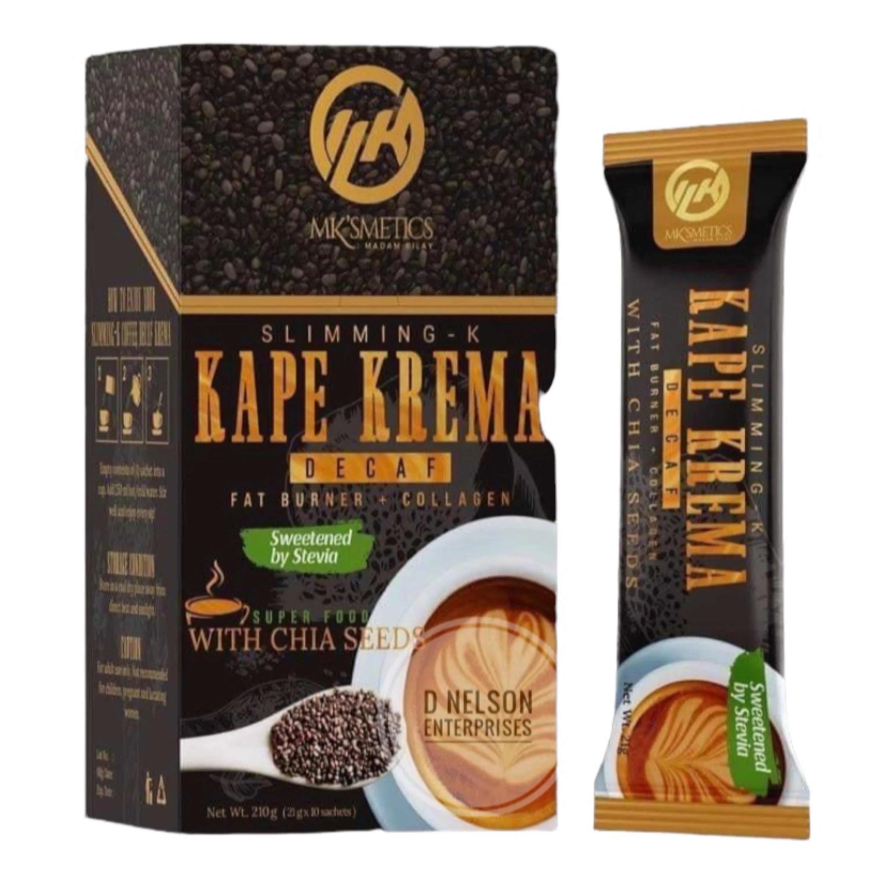 MK’SMETICS Madam Kilay Kape Krema 10x Sachets