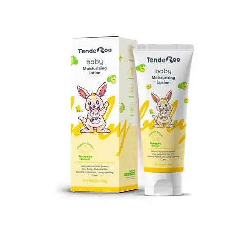 TENDEROO Baby Moisturizing Lotion Avocado Plant Extract Gentle Safe Soothing 200ml