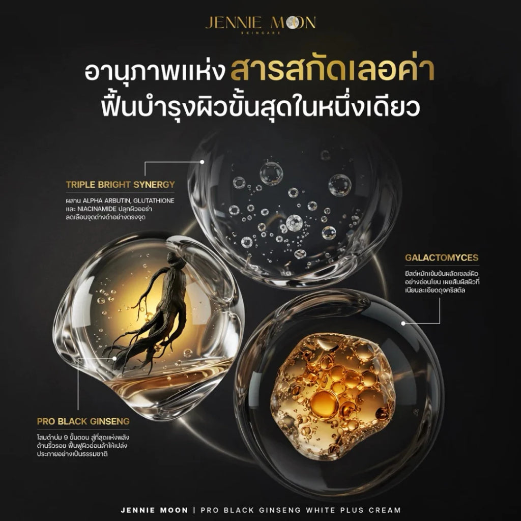 JENNIEMOON Pro Black Ginseng White Plus Cream 250g