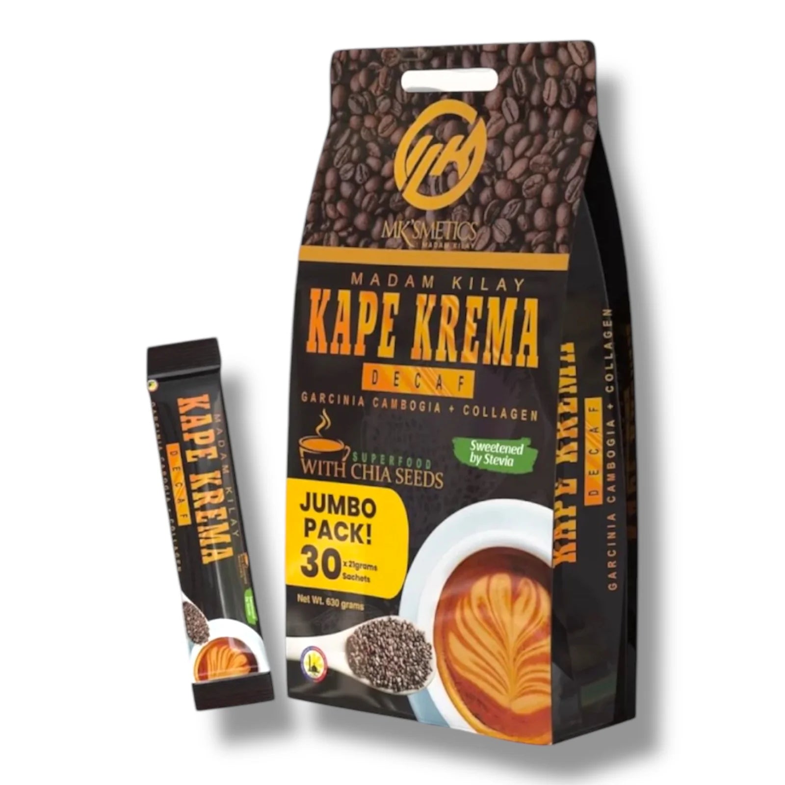 MK’SMETICS Kape Krema Jumbo Pack 30 Sachets