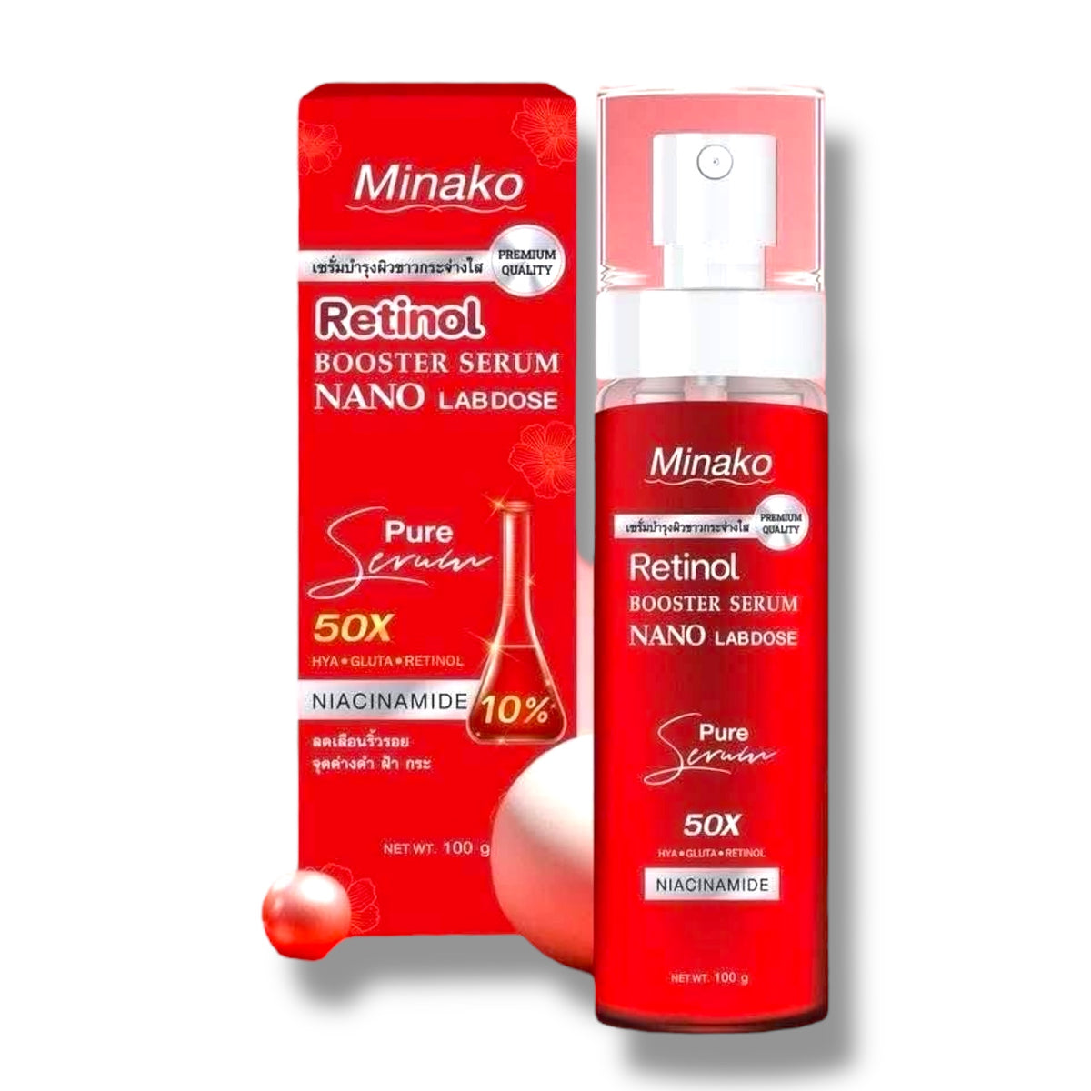 MINAKO Retinol Booster Serum Nano Labdose 100ml