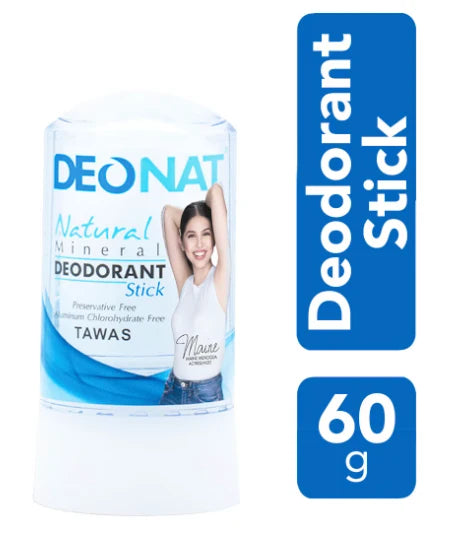 DEO NAT Natural Mineral Deodorant Stick 60g