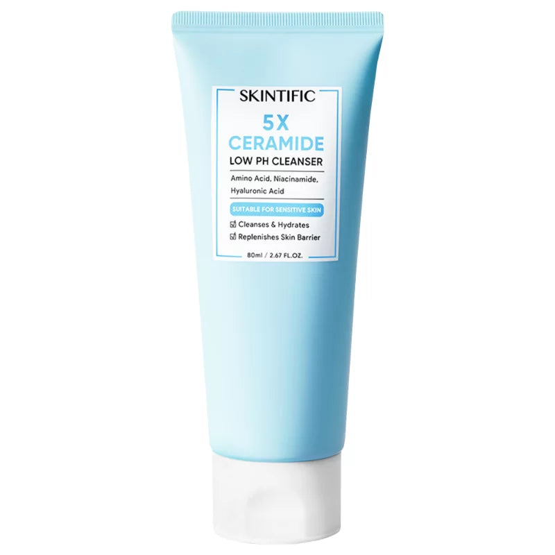 Skintific 5x Ceramide Low Cleanser Facial Wash(80ml)