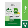 Luxe Organix 98% Aloe Vera Vitamin C Hydrabright Glutathione Soap 135g
