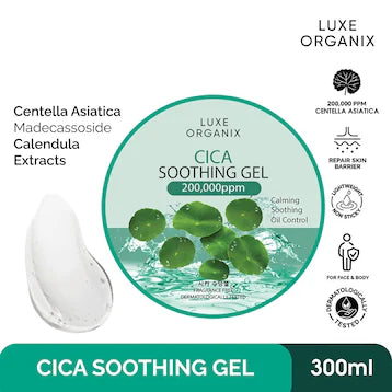 LUXE ORGANIX Luxe Organix Cica Soothing Gel 300ml