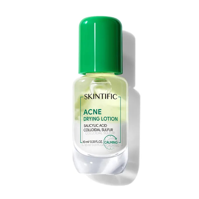 SKINTIFIC Acne Drying Lotion Overnight Spot Treatment 10ml