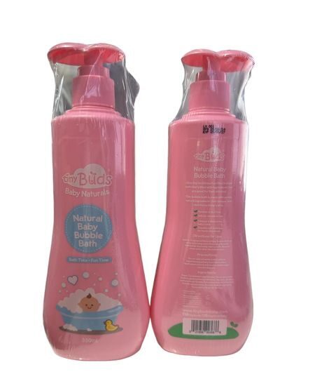 TinyBuds Natural Baby Bubble Bath 350ML
