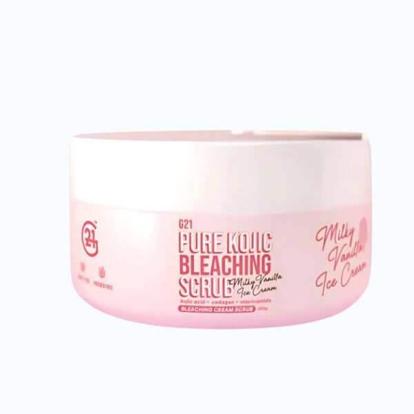 G21 Pure Kojic Bleaching Scrub – Milky Vanilla Ice Cream 300g