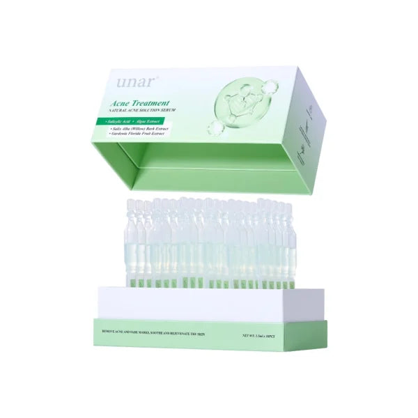 UNAR Acne Treatment Natural Acne Solution Salicylic Acid Serum 30pcs