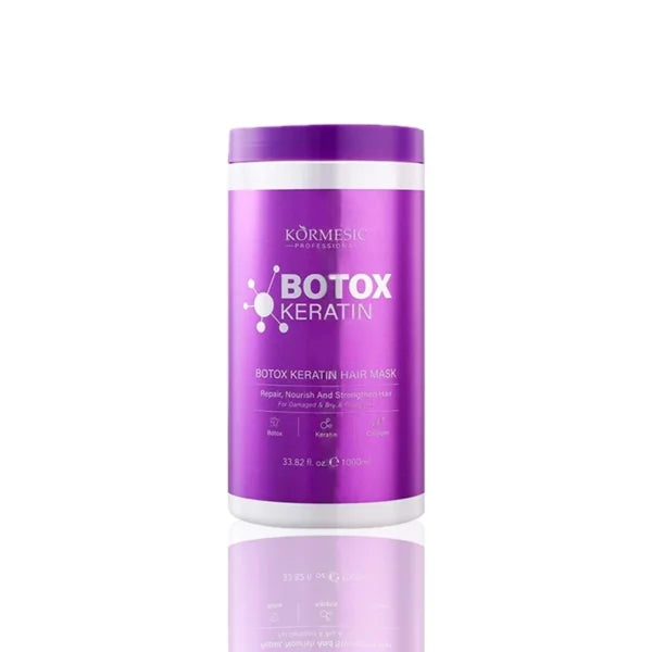 KORMESIC Keratin Hair Mask – Deep Repair & Anti-Frizz, 1000ml