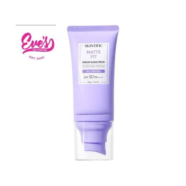 SKINTIFIC Matte Fit Serum Sunscreen SPF 50+ PA++++ 50g