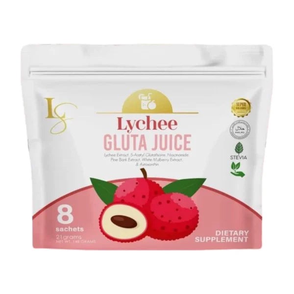 LUXE Beauty LYCHEE GLUTA JUICE x8 Sachets