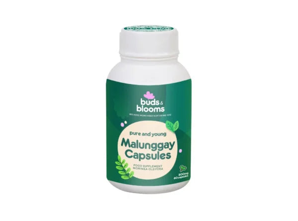 TinyBuds & Blooms Pure & Young Malunggay 60s (NEW PACKAGING)