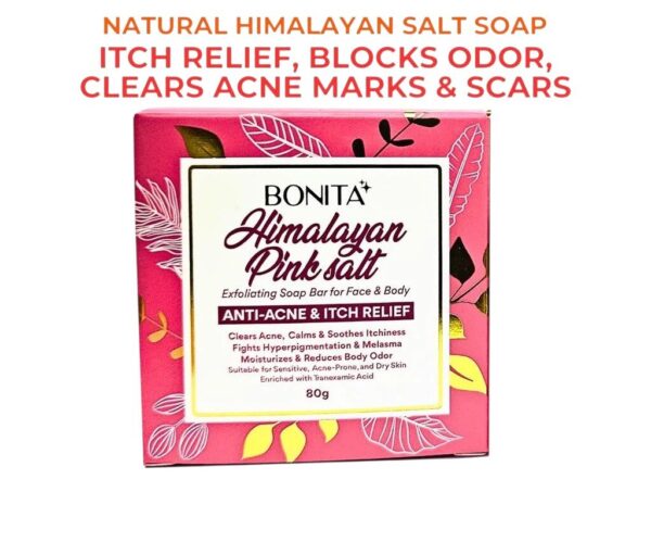 BONITA Himalayan Pink Salt Soap 80g