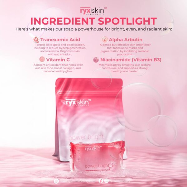 RyxSkin Sincerity Power Bright Bleaching Whipped Beauty Bar5x 70g