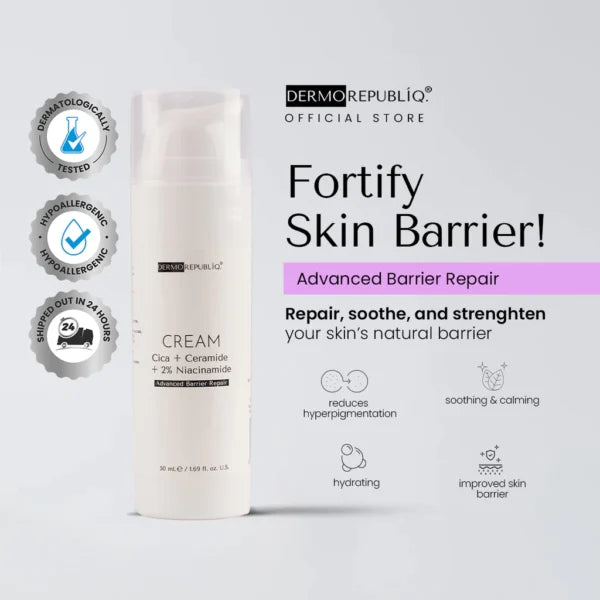Dermorepubliq Ceramide + Cica + 2% Niacinamide Intensive Barrier Repair Face Cream