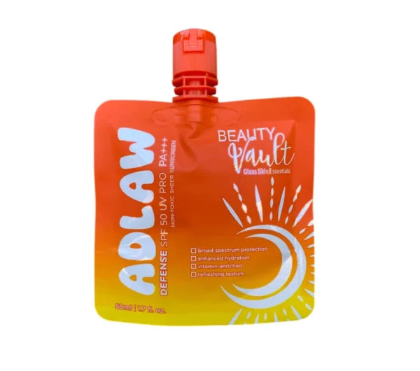 BEAUTY VAULT  ADLAW Defense Sunscreen 50ml SPF50 UV Pro PA+++