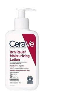 CERAVE itch relief moisturizing lotion 237ml x1