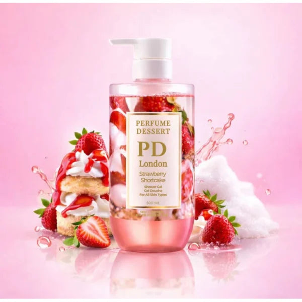 PERFUME DESSERT Strawberry Shortcake Shower Gel 500ml