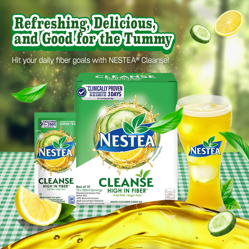 Nestea Cleanse High in Fiber Sachets 10x8.5g
