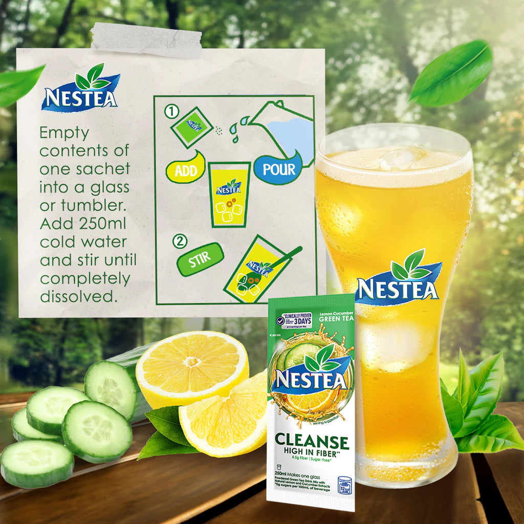 Nestea Cleanse High in Fiber Sachets 10x8.5g