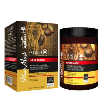 LIGHTNESS Argan oil from Morocco Hair Mask 1000ml