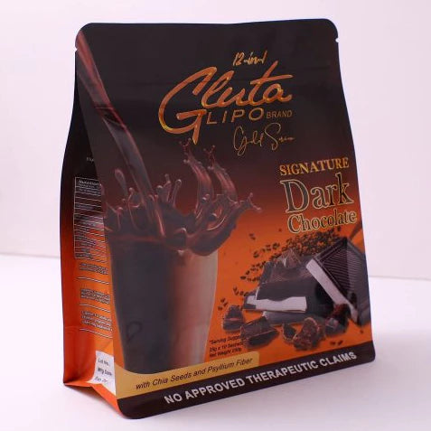 GlutaLipo Gold Series Dark Chocolate 10 sachets