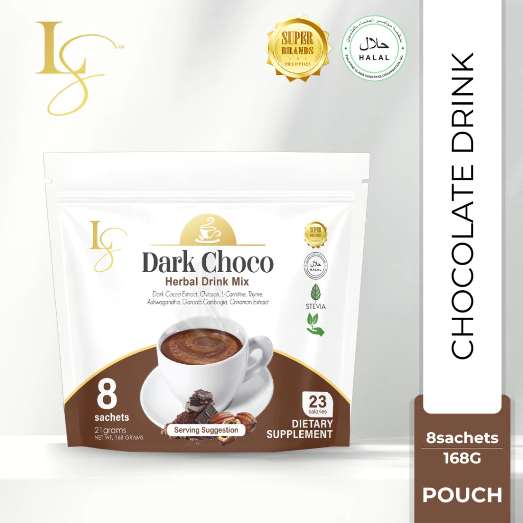LUXE BEAUTY Dark Choco 21gx 8 Sachets