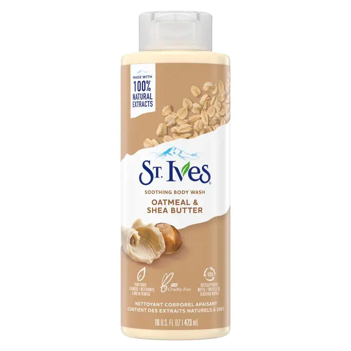 ST. IVES Oatmeal & Shea Butter Soothing Body Wash 450ml
