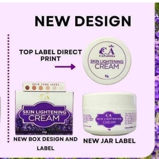 CAPADOSA Skin Lightening Cream Pekas 10g