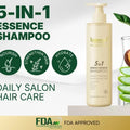Bremod Premium 5 In 1 Hair Essence Shampoo Anti Dry Frizz Smooth Healthy Shiny Hair Hair Care 300ml