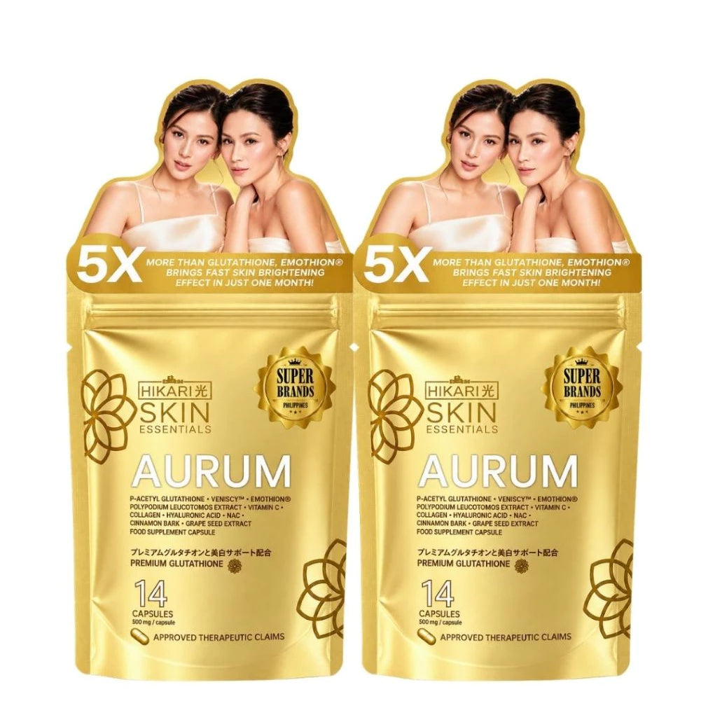 HIKARI  AURUM S-Acetyl Glutathione Capsule-2x Pouch (BUNDLE)