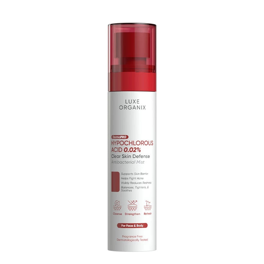 LUXE ORGANIX LUXE ORGANIX Hypochlorous Acid 0.02% Clear Skin Defense Antibacterial Mist 100ml