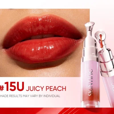 💗SKINTIFIC Peptide Brightening Lip Serum #15U JUICY PEACH💗