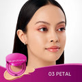SKINTIFIC Cover Glow Perfect Pink Cushion Foundation Full Coverage Glowing Finish Lightweight Makeup-(03 PETAL)