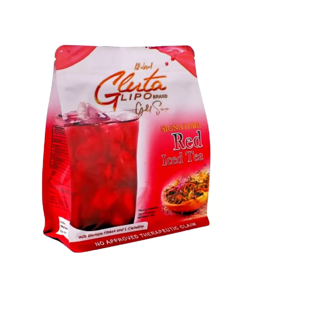 Glutalipo Red Iced Tea Flavor 10x Sachets