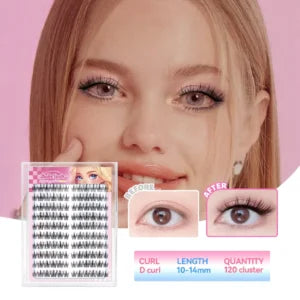 BABESLASH-100-160 Cluster Self-Adhesive Lashes